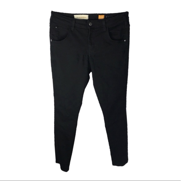 Anthropologie Pilcro Supercript Black Skinny Jeans - Picture 2 of 7